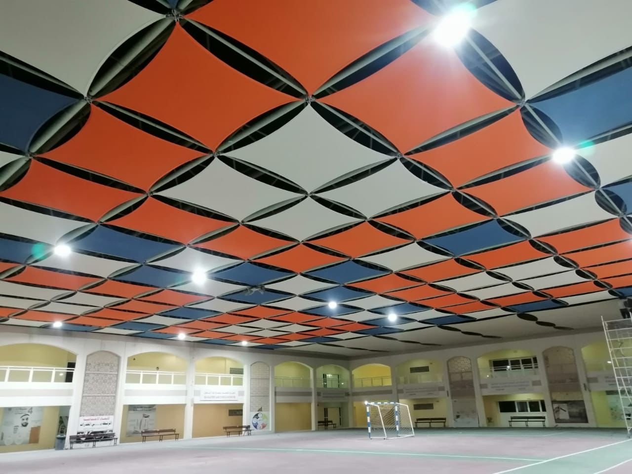 HDPE Fabric Shades